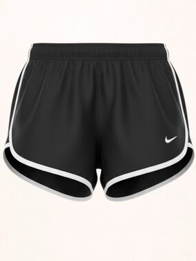 Nike Dri-FIT Tempo Running Shorts Womens XS Black White 831558-011 NWT